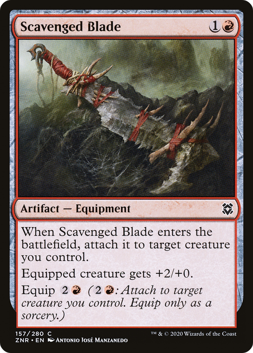 Scavenged Blade (ZNR-157) - common - Foil