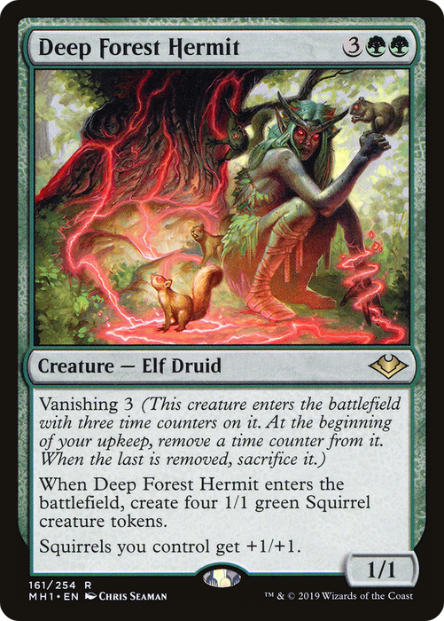 Deep Forest Hermit (MH1-161) - rare - Foil