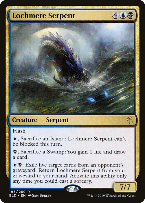 Lochmere Serpent (ELD-195) - rare