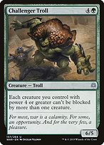 Challenger Troll (WAR-157) - uncommon