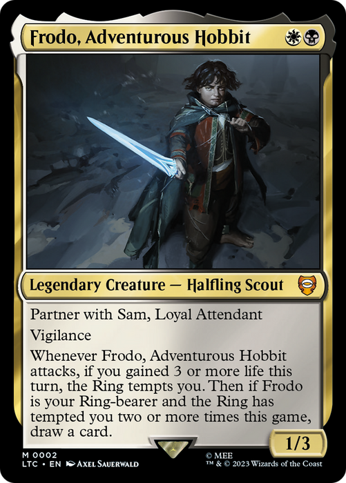 Frodo, Adventurous Hobbit (LTC-002) - mythic - Foil