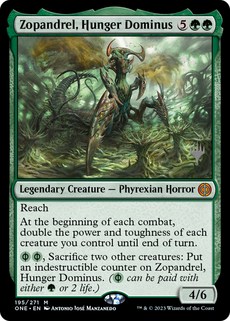 Zopandrel, Hunger Dominus (PPONE-195P) - mythic
