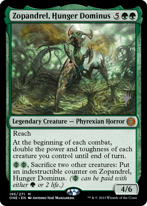Zopandrel, Hunger Dominus (PPONE-195P) - mythic