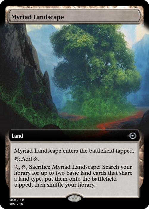Myriad Landscape (PRM-86140) - uncommon - Foil