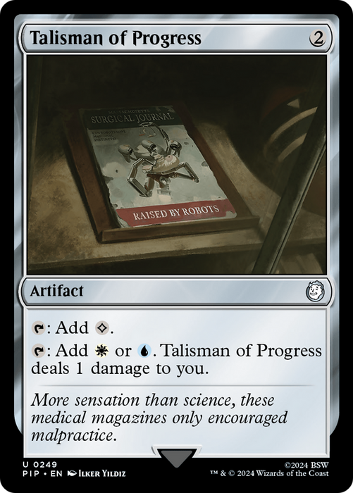 Talisman of Progress (PIP-249) - uncommon - Foil