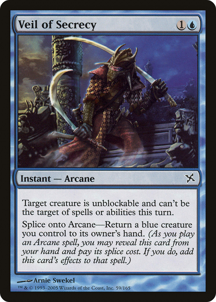 Veil of Secrecy (BOK-059) - common - Foil