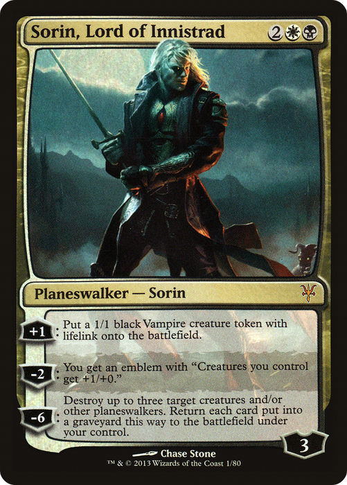 Sorin, Lord of Innistrad (DDK-001) - mythic - Foil