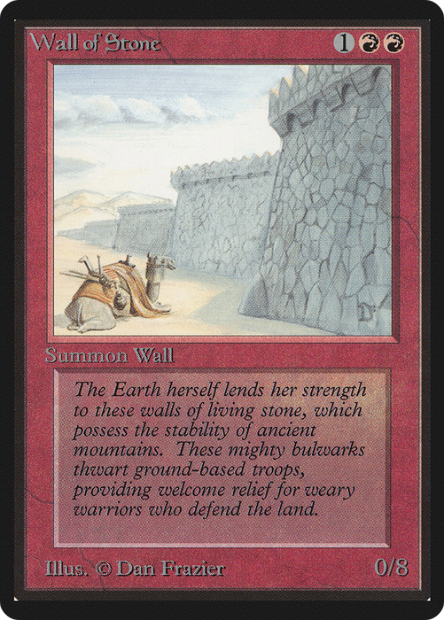 Wall of Stone (LEB-183) - uncommon