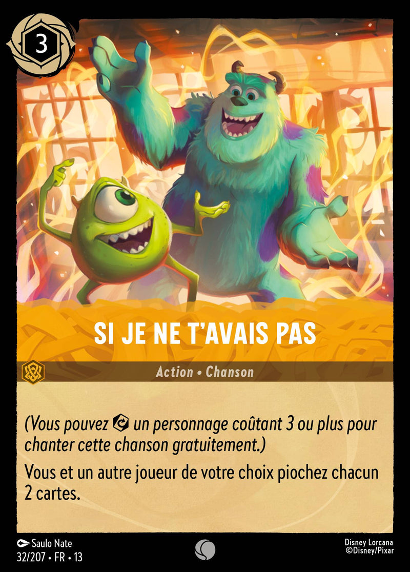 Si je ne t'avais pas