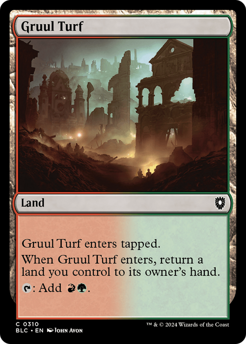 Gruul Turf (BLC-310) - common