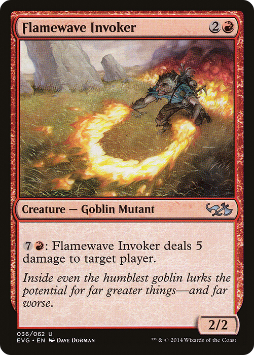 Flamewave Invoker (DD3-036) - uncommon