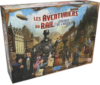 Les Aventuriers du Rail: Legacy - Légendes de l'Ouest (français) [Précommande] ***Q4 2023***