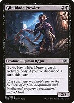 Gilt-Blade Prowler (MH2-086) - common - Foil