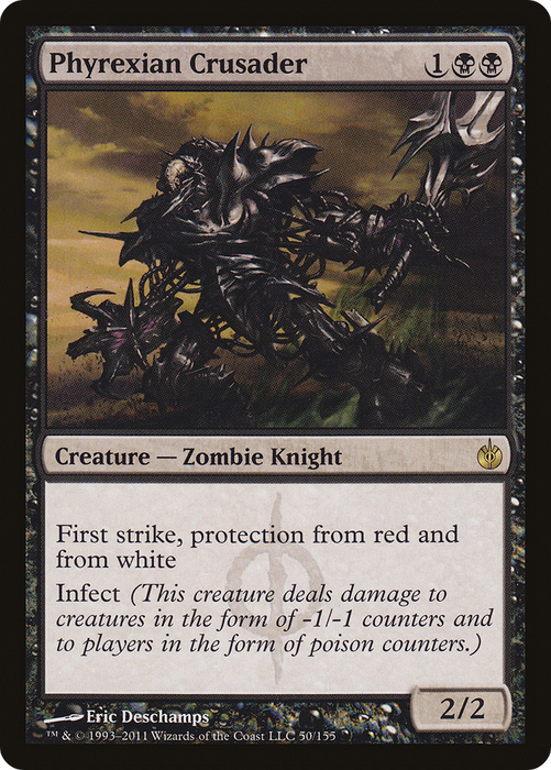 Phyrexian Crusader (MBS-050) - rare - Foil