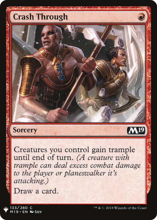 Crash Through (LIST-M19-133) - common