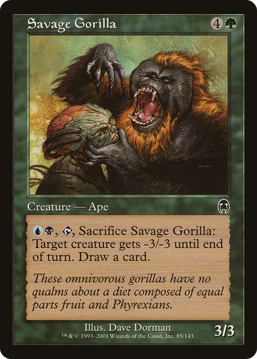 Savage Gorilla (APC-085) - common