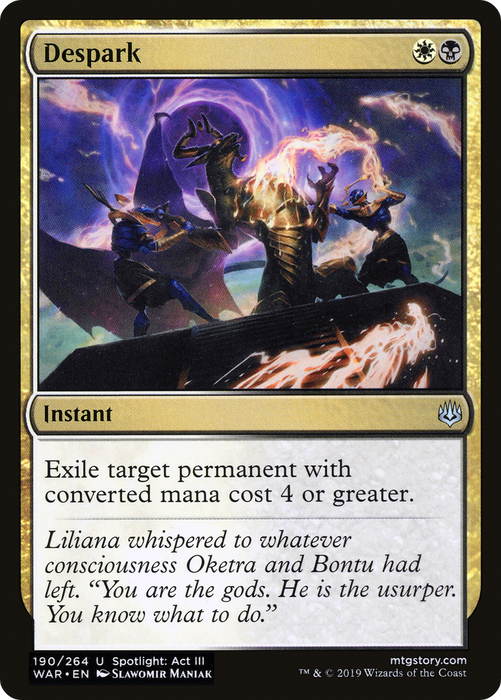 Despark (WAR-190) - uncommon - Foil