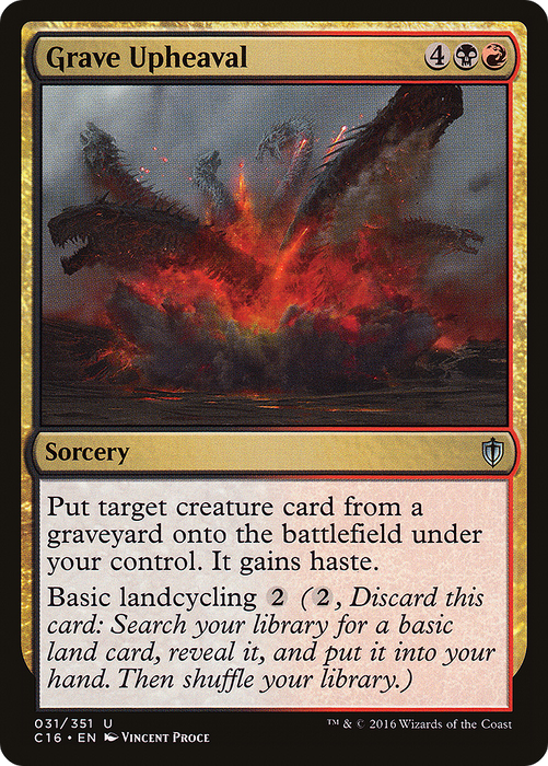 Grave Upheaval (C16-031) - uncommon