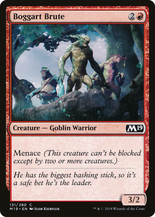 Boggart Brute (M19-131) - common - Foil