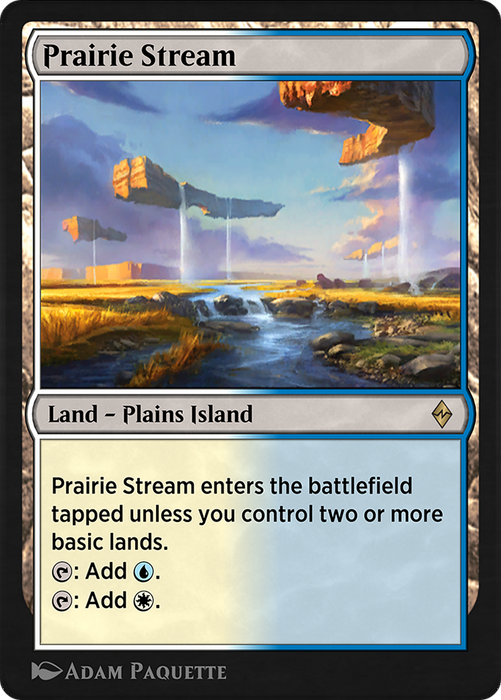 Prairie Stream (EA3-024) - rare
