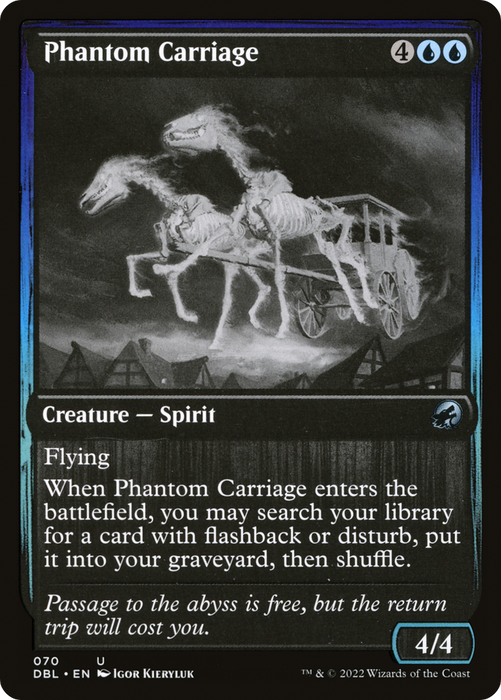 Phantom Carriage (DBL-070) - uncommon