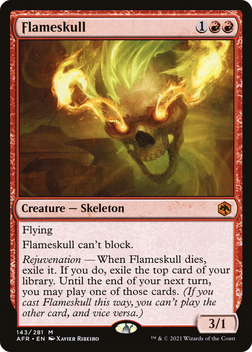 Flameskull (AFR-143) - mythic
