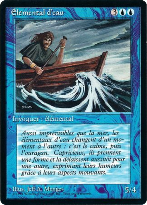 Water Elemental (FBB-092) - uncommon
