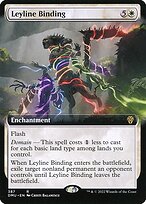 Leyline Binding (DMU-387) - rare: (Extended Art)