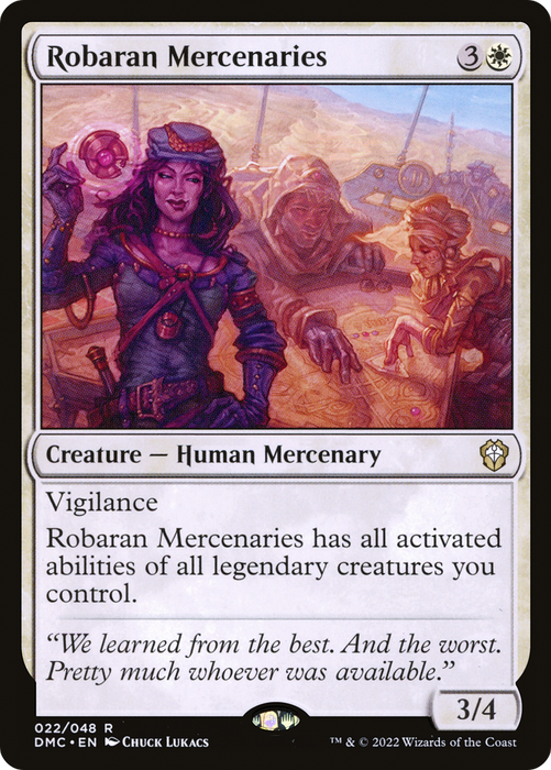 Robaran Mercenaries (DMC-022) - rare