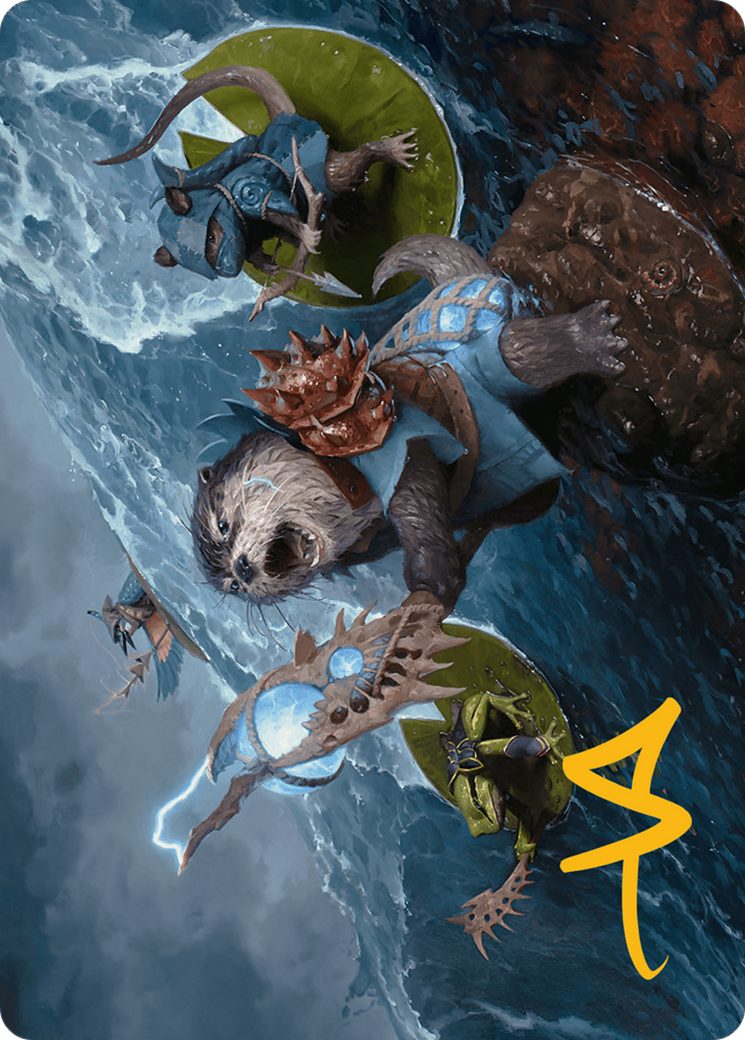 Valley Floodcaller // Valley Floodcaller (ABLB-013) - common (Borderless) - Foil