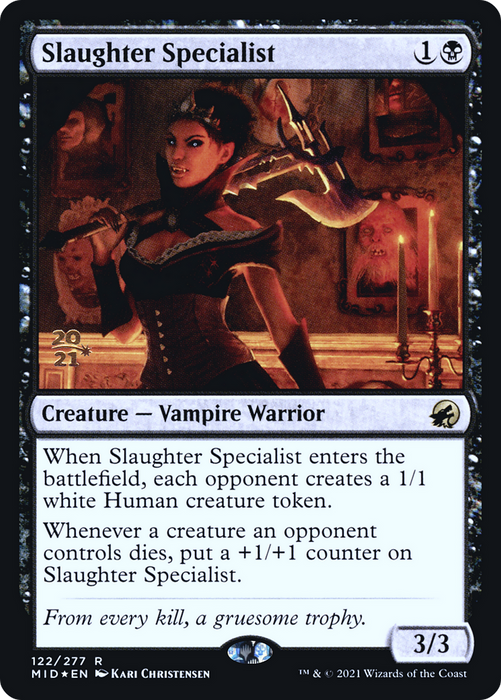 Slaughter Specialist (PRE-122S) - rare - Foil