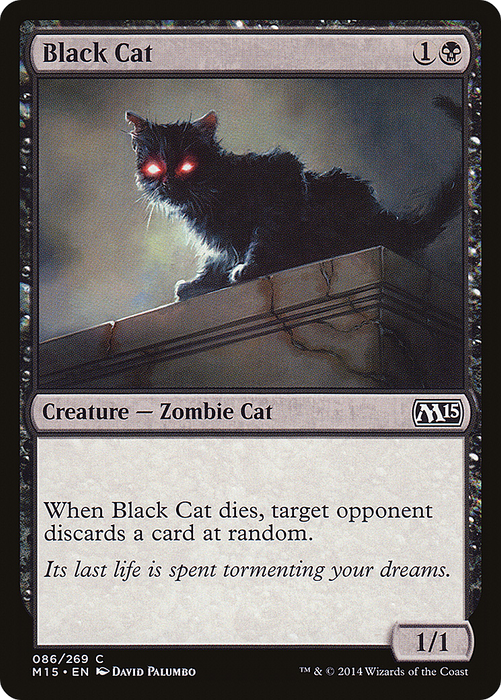 Black Cat (M15-086) - common - Foil