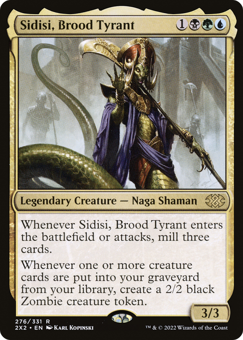Sidisi, Brood Tyrant (2X2-276) - rare