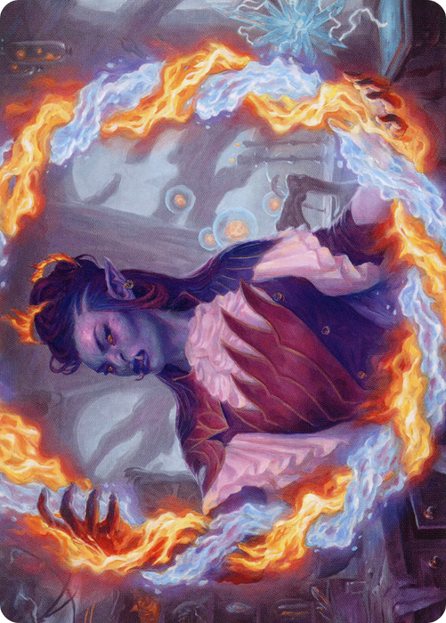 Rootha, Mercurial Artist // Rootha, Mercurial Artist (ASTX-038) - common (Borderless) - Foil