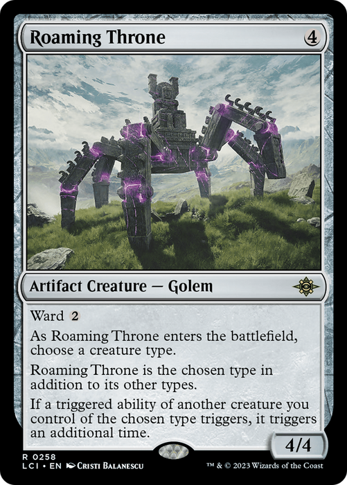 Roaming Throne (LCI-258) - rare