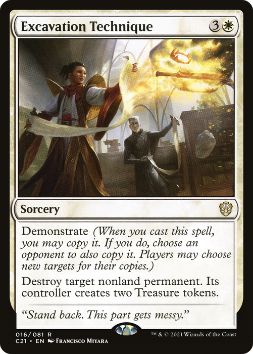 Excavation Technique (C21-016) - rare