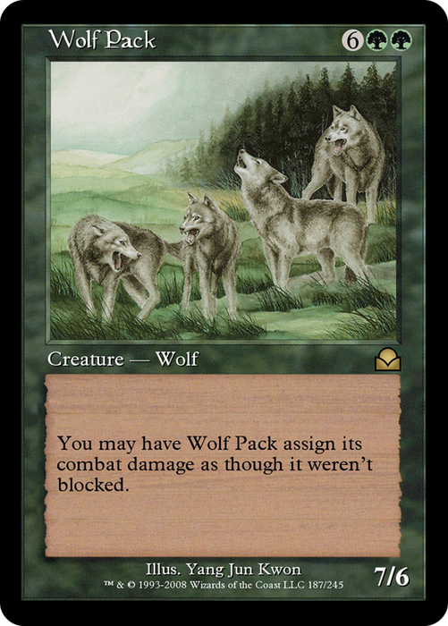 Wolf Pack (ME2-187) - rare - Foil