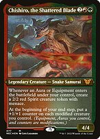 Chishiro, the Shattered Blade (NEC-077) - mythic - Etched Foil