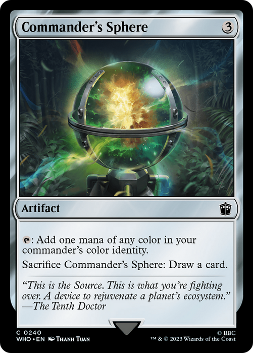 Commander's Sphere (WHO-240) - common - Foil