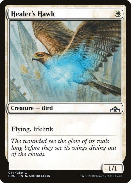 Healer's Hawk (GRN-014) - common