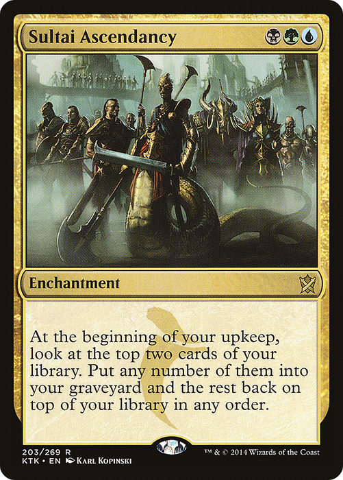 Sultai Ascendancy (KTK-203) - rare - Foil