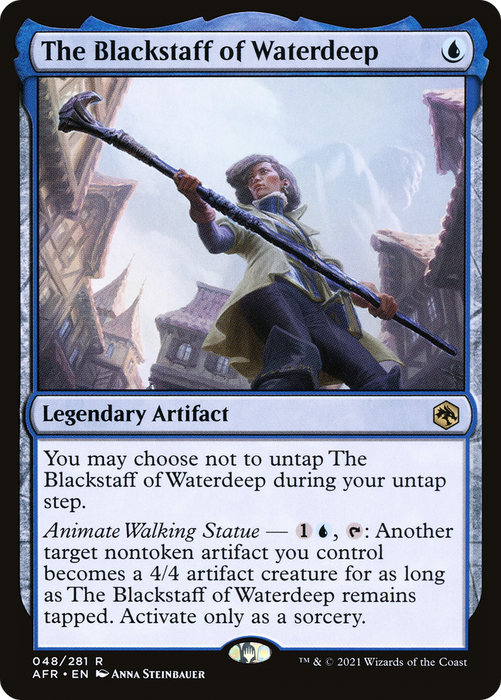 The Blackstaff of Waterdeep (AFR-048) - rare