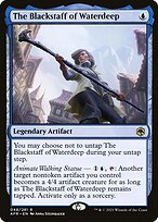 The Blackstaff of Waterdeep (AFR-048) - rare - Foil