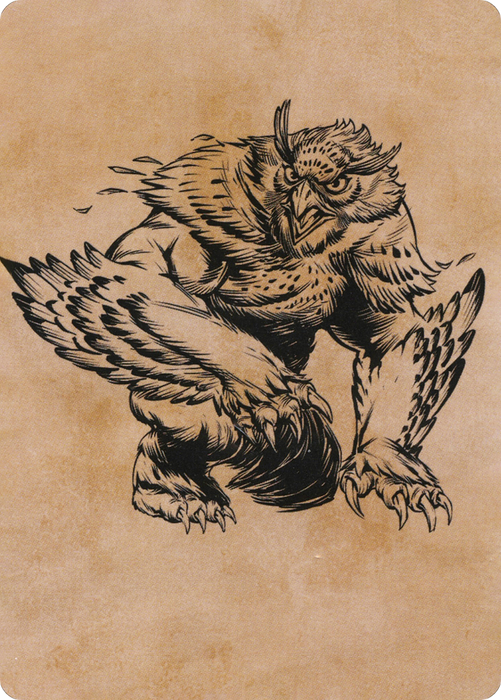 Owlbear // Owlbear (AAFR-076) - common (Borderless) - Foil