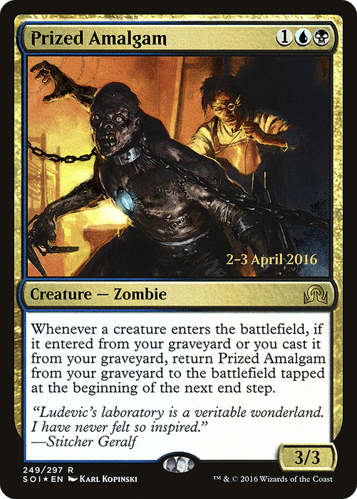 Prized Amalgam (PRE-249S) - rare - Foil