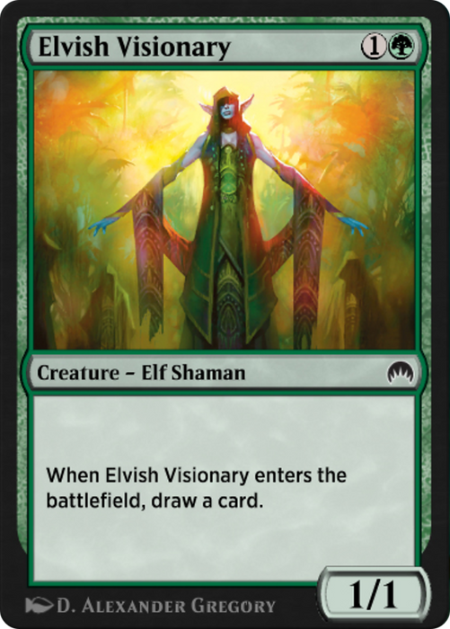 Elvish Visionary (HA1-013) - common