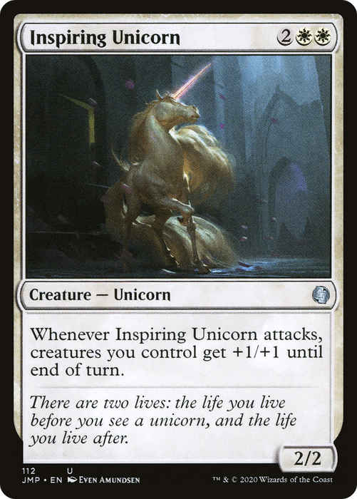 Inspiring Unicorn (JMP-112) - uncommon