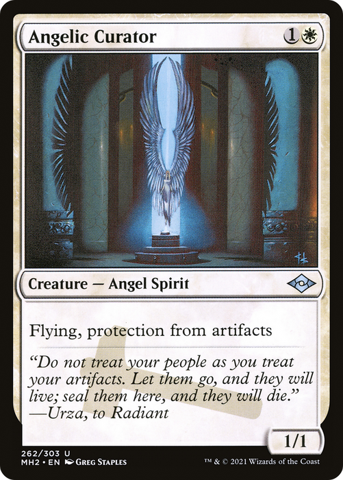 Angelic Curator (MH2-262) - uncommon - Foil