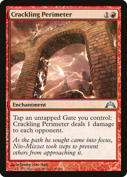 Crackling Perimeter (GTC-088) - uncommon