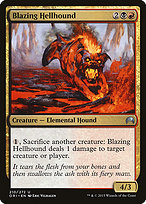 Blazing Hellhound (ORI-210) - uncommon